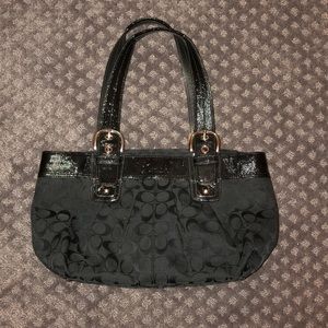 Black Coach handbag!